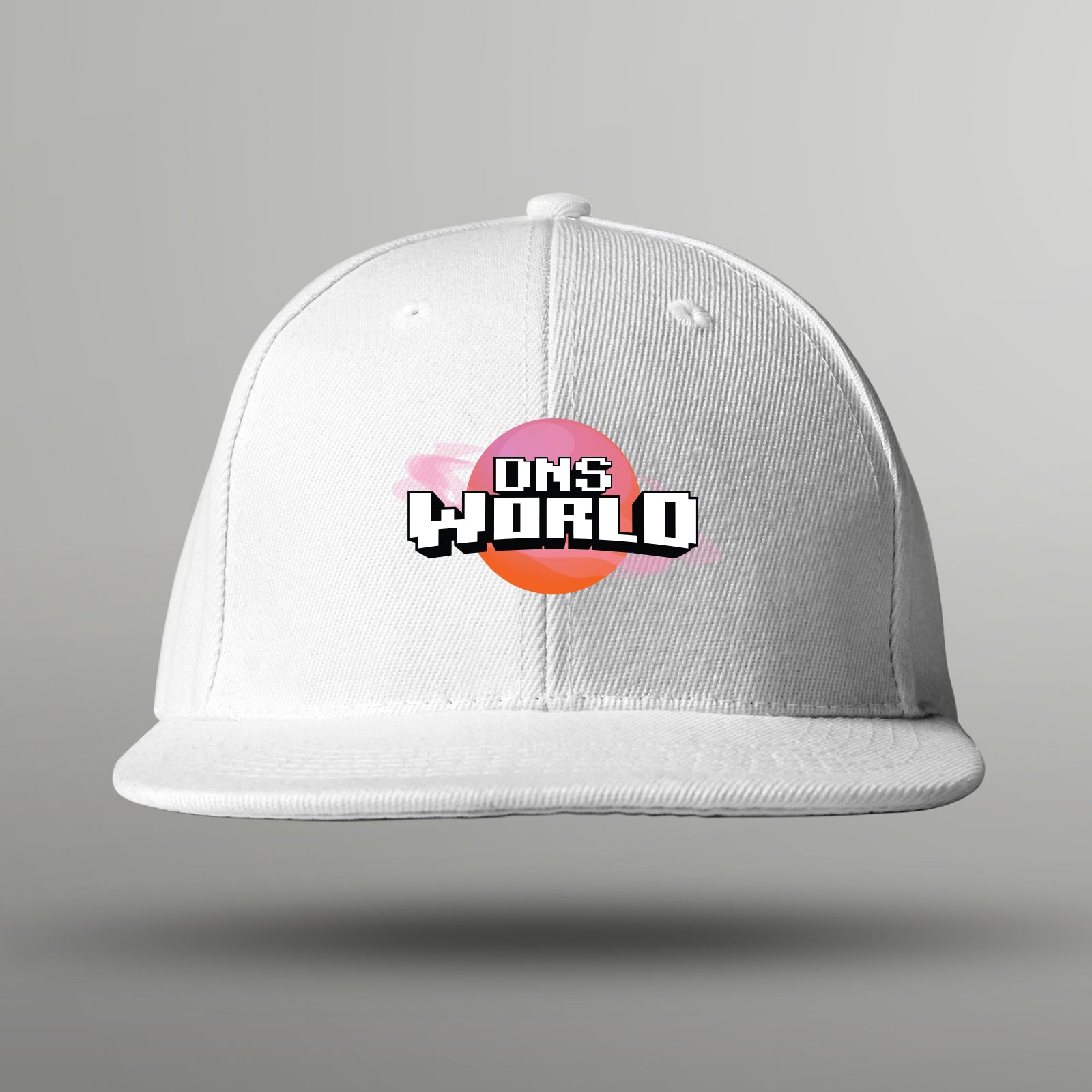 white hazey rings cap for gamers