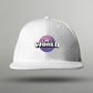 purple moon cap for gamers (white)