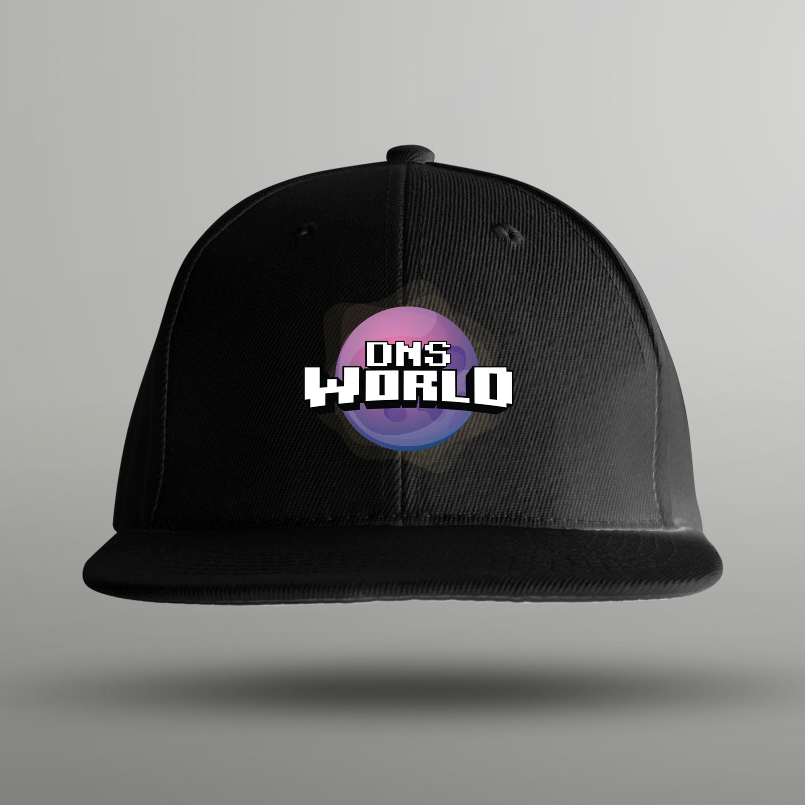 purple moon cap for gamers (black)