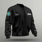 DNSworld prremium game hosting jacket side view with patch on side and wrist