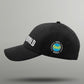 black letter dnsworld premium baseball cap for gamers (left side)