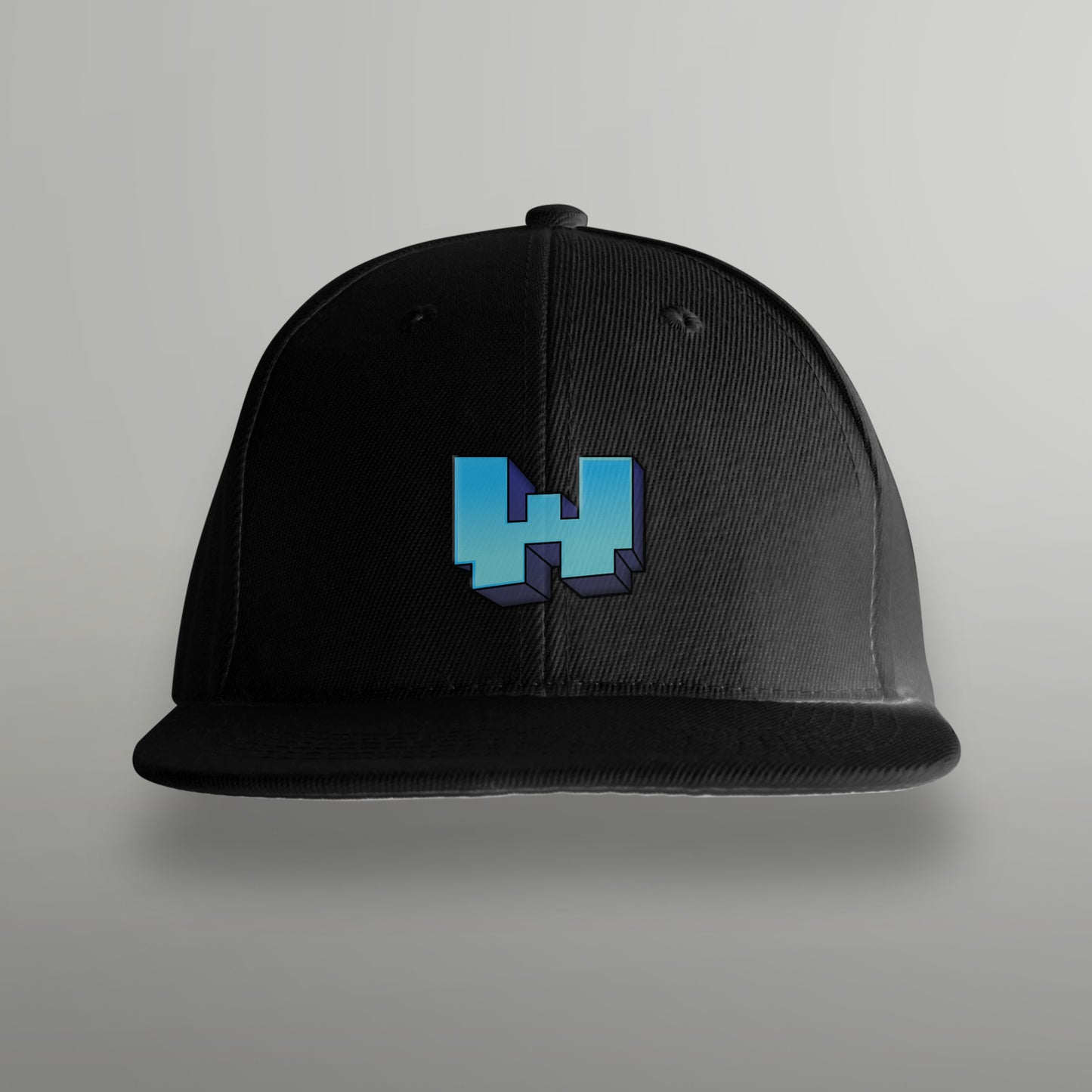 black dnsworld hat with blue "W" icon